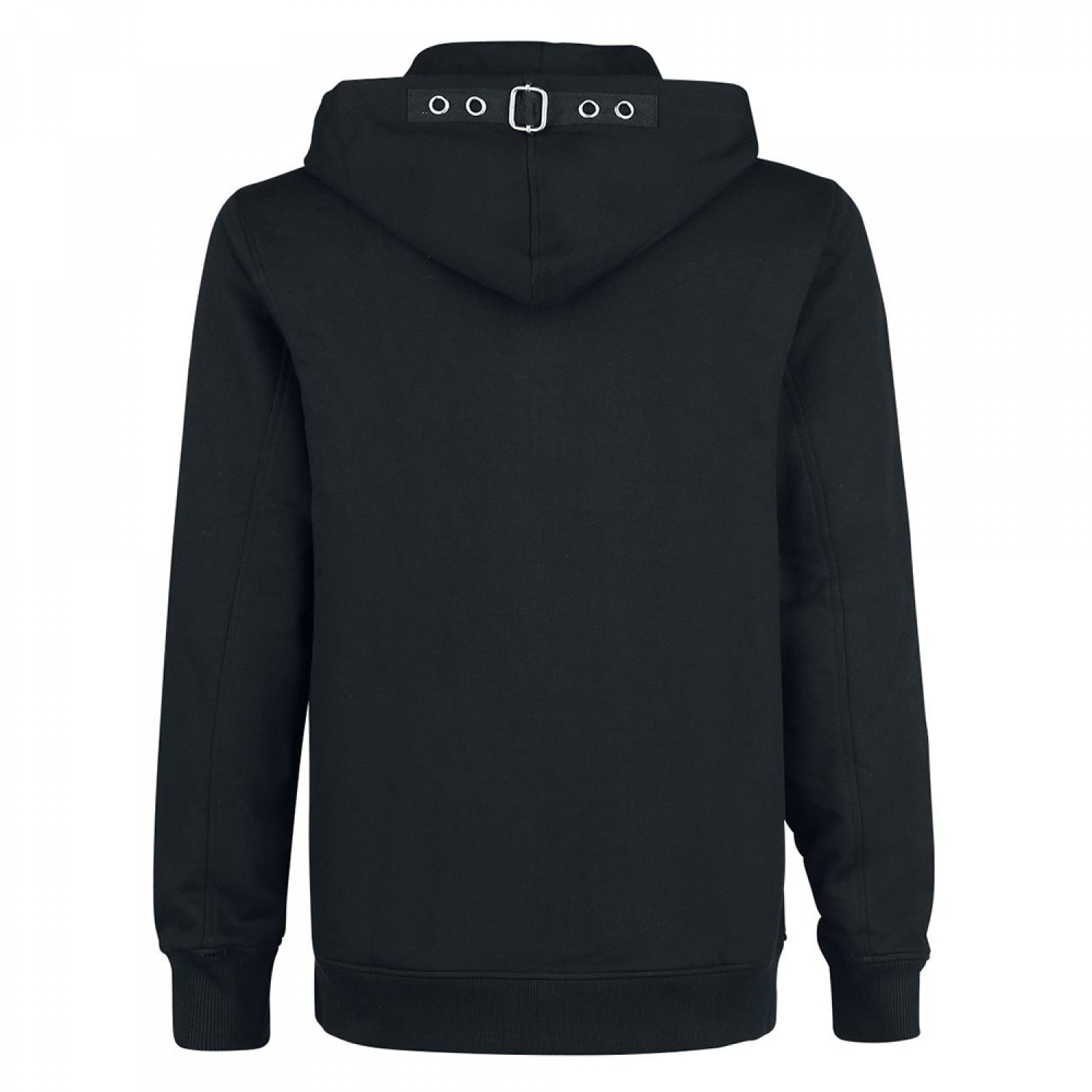 Men Gothic Hoodie | Mask of Sanity Graphic Design, Black Alternative Streetwear